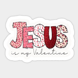 Christian Valentine Day Jesus Religious Valentine Women Girl Sticker